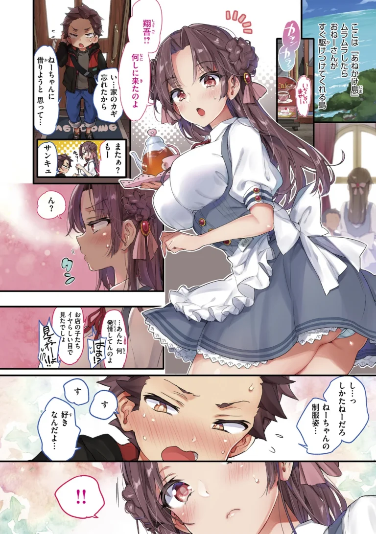 おねーさんあいらんど サンプル6ページ