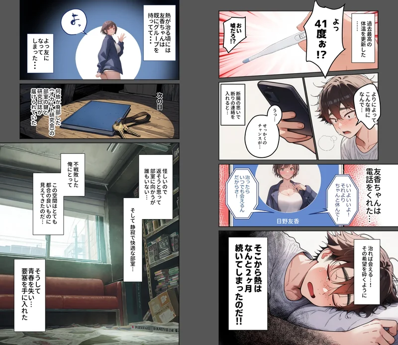 性オカルト研究会の被検体 〜華のJDたちを古代の謎エロ能力で絶頂支配〜(単話) サンプル3ページ